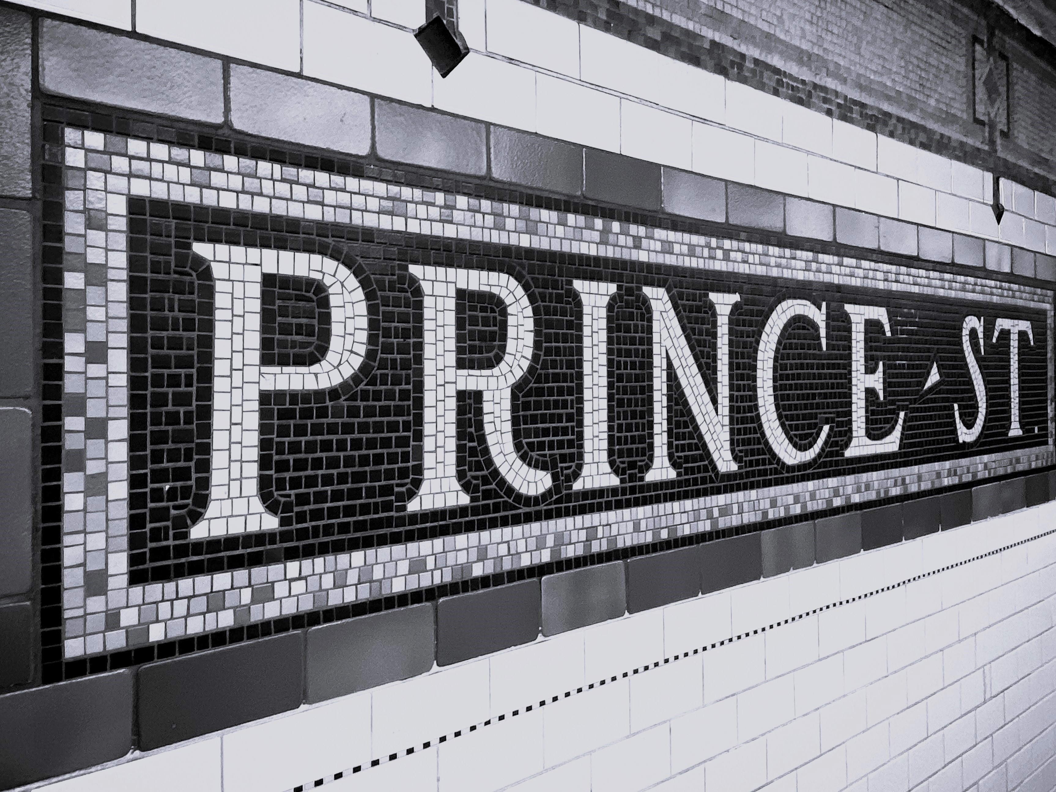 Prince Street Subway Mosaic