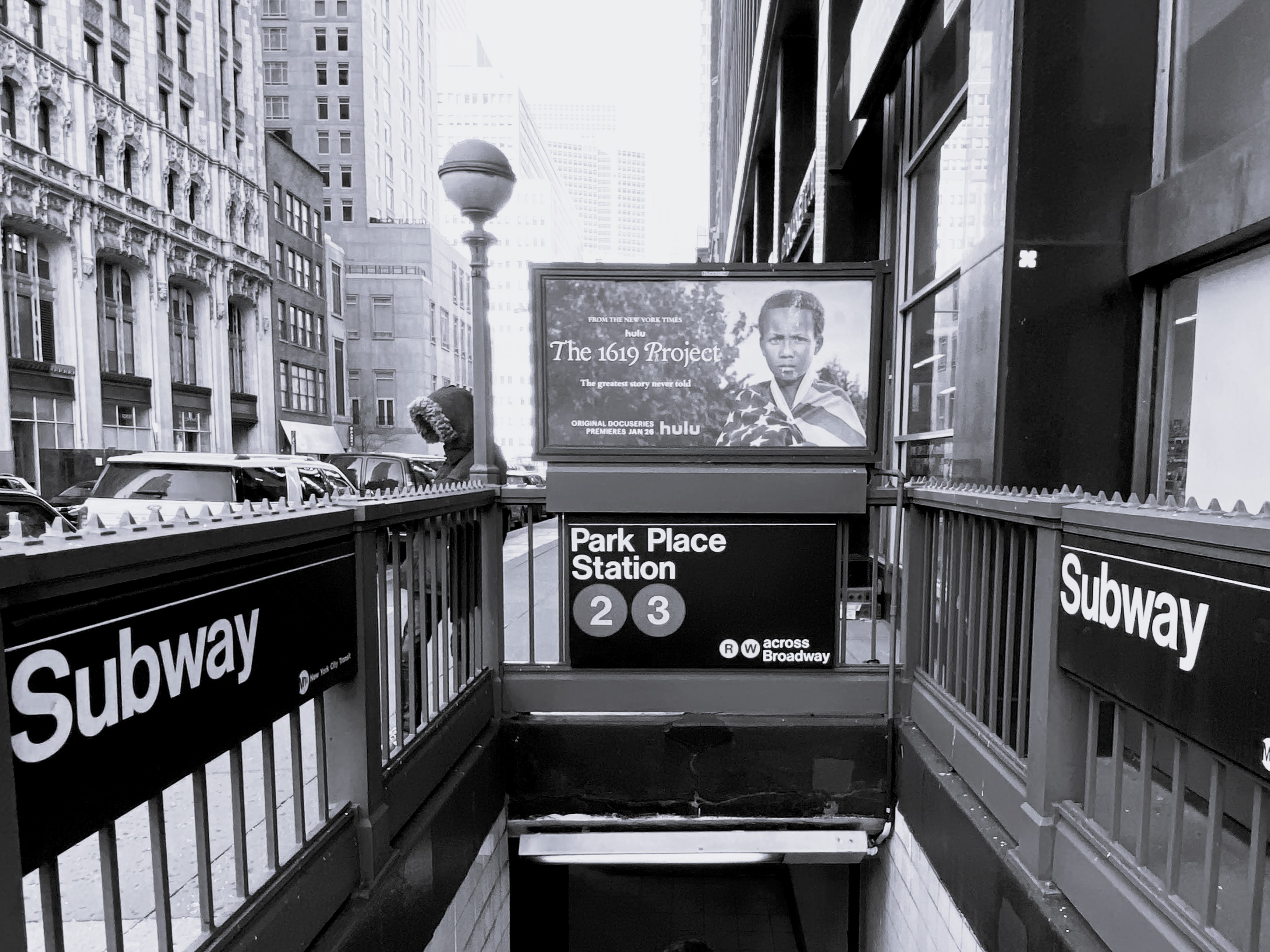 Park Place Subway Entrance