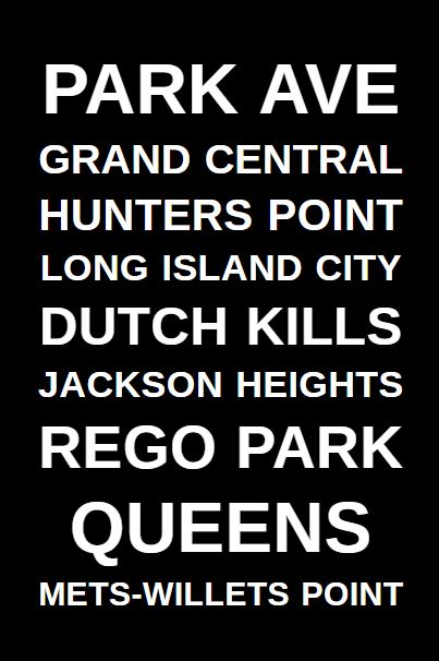 NYC Subway Poster 6